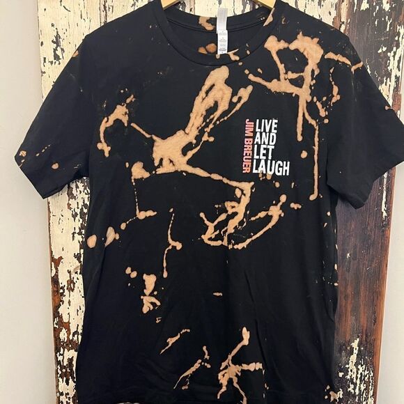 Customized Jim Breuer comedian tour T-shirt. One of a kind!  Large. - Picture 1 of 6